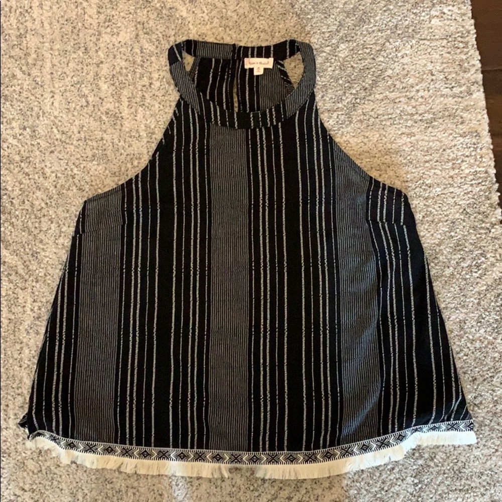 Hem & Thread halter top